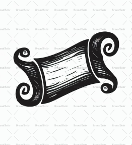 Antikes Schriftrolle